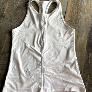 ZYIA Active White Effortless Tank